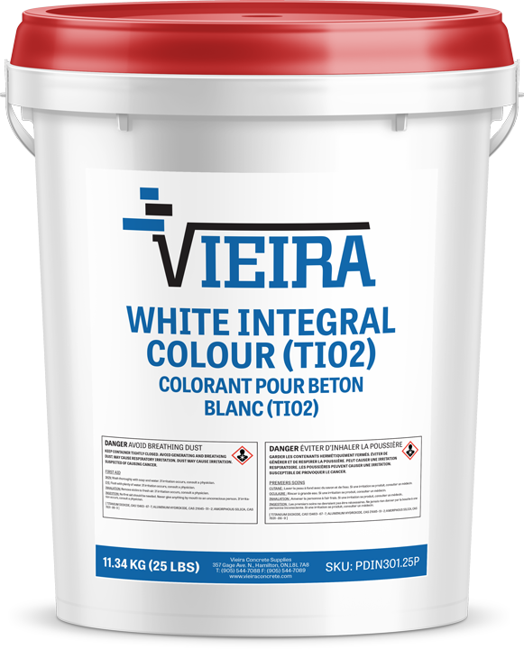 Vieira TiO2 White Integral Colour (Pail)